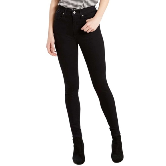 Levi's Black Skinny Jeans for Women - Picture 13 of 13